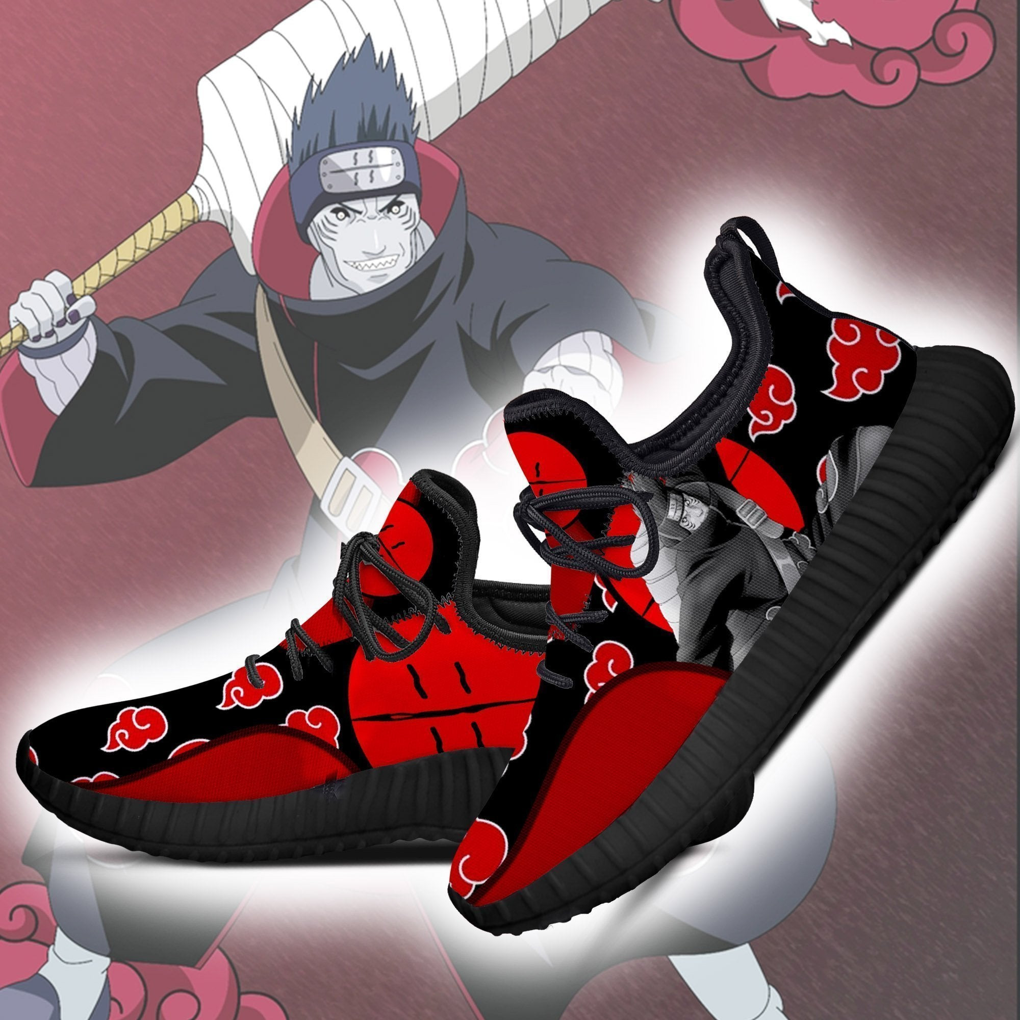BEST Akatsuki Kisame Naruto Reze Shoes Sneaker2
