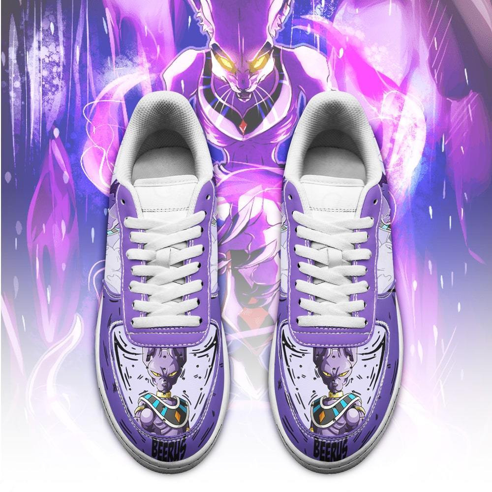Beerus Dragon Ball Anime Nike Air Force shoes2