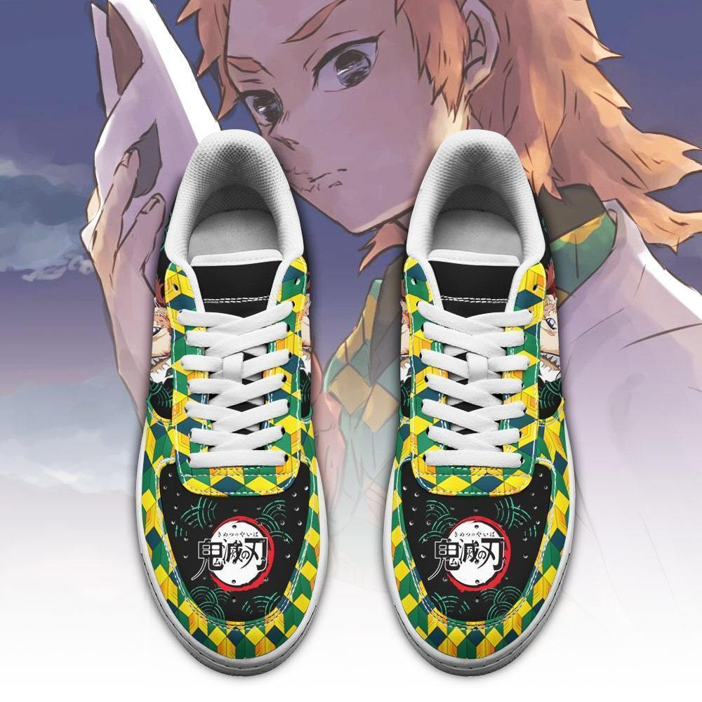 Sabito Demon Slayer Anime Nike Air Force shoes2