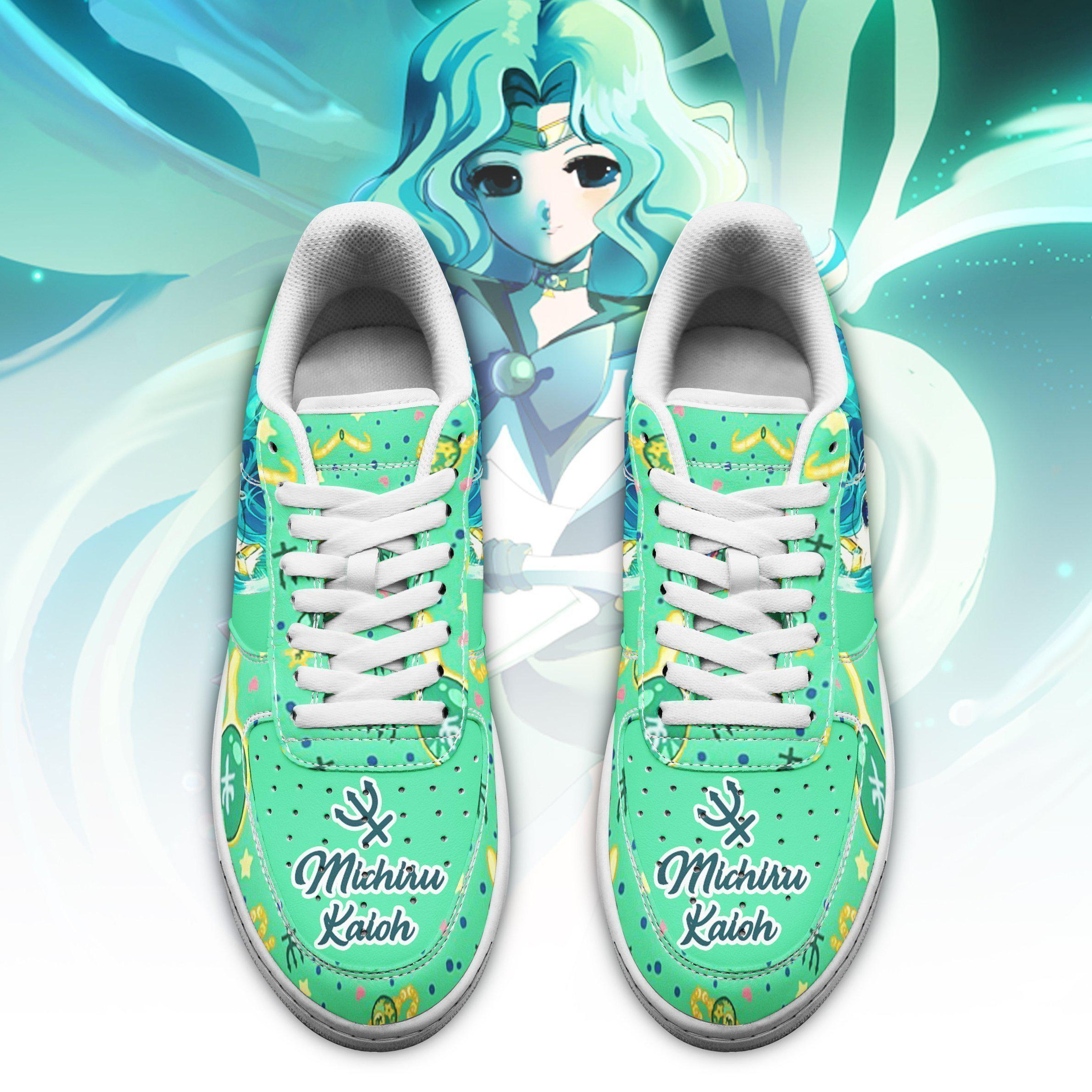 Sailor Neptune Air Anime Sailor Moon Nike Air Force shoes2
