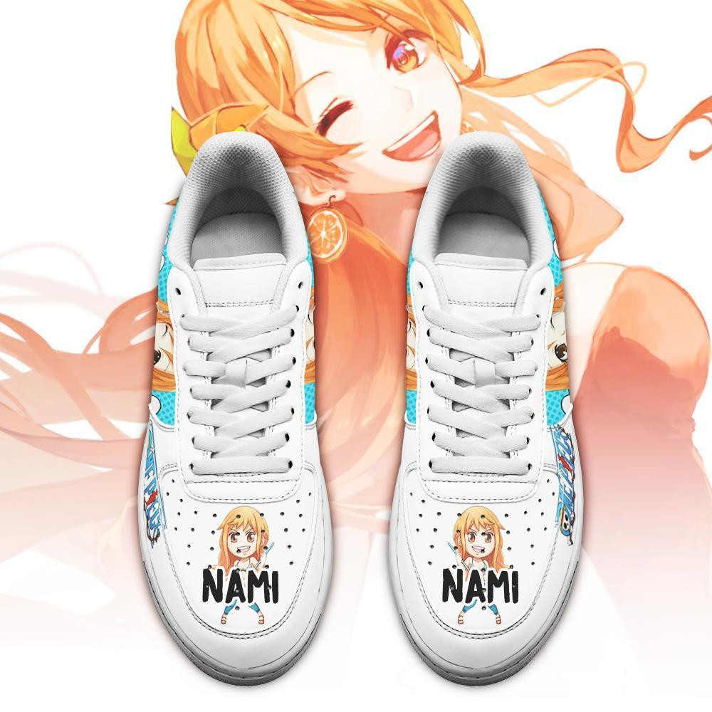 Nami Air Anime One Piece Nike Air Force shoes2