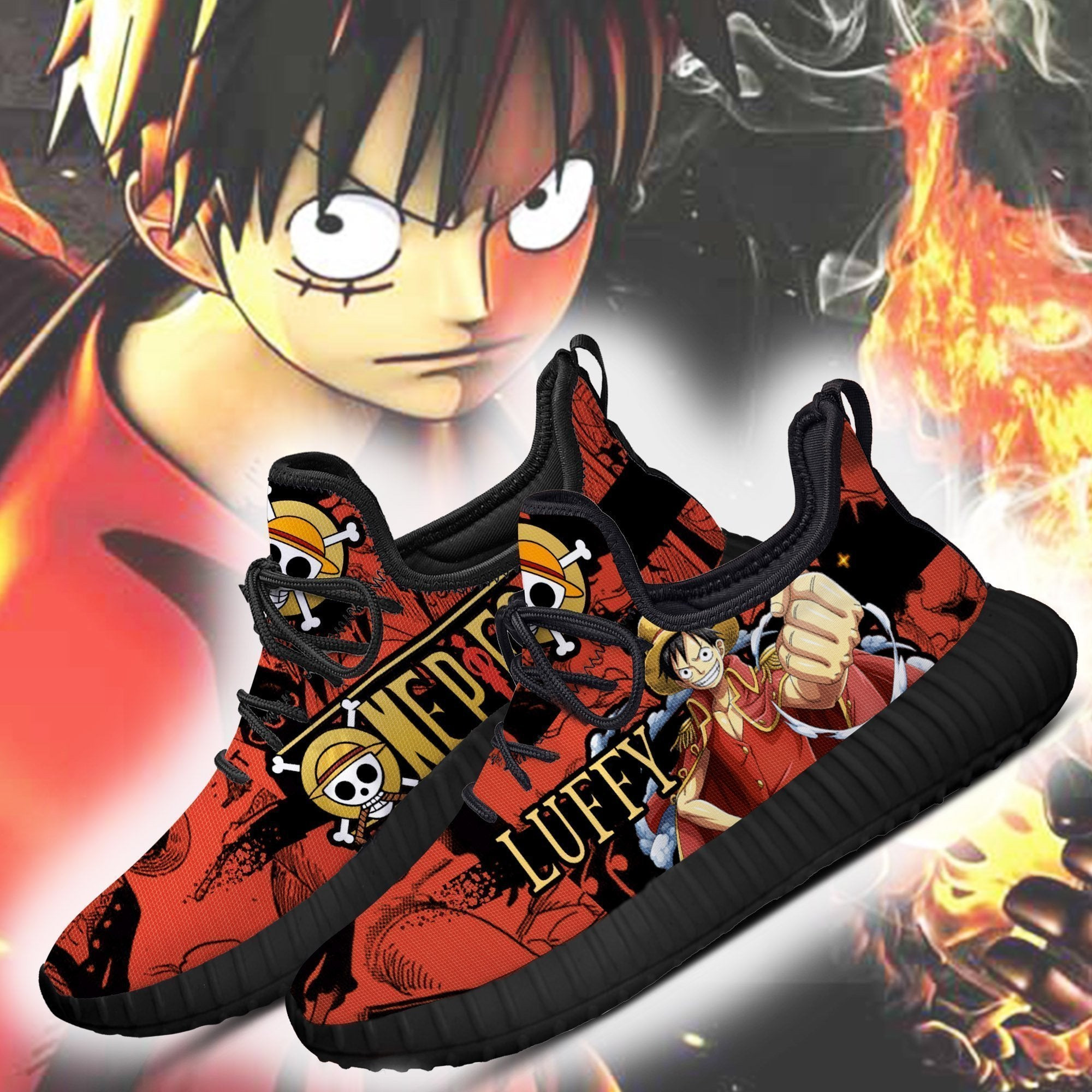 BEST Luffy One Piece Reze Shoes Sneaker2
