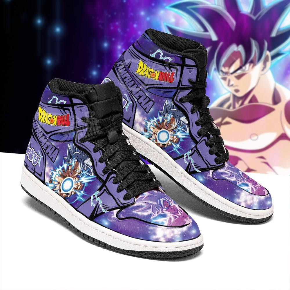 Goku Ultra Instinct Anime Dragon Ball Air Jordan High top shoes2