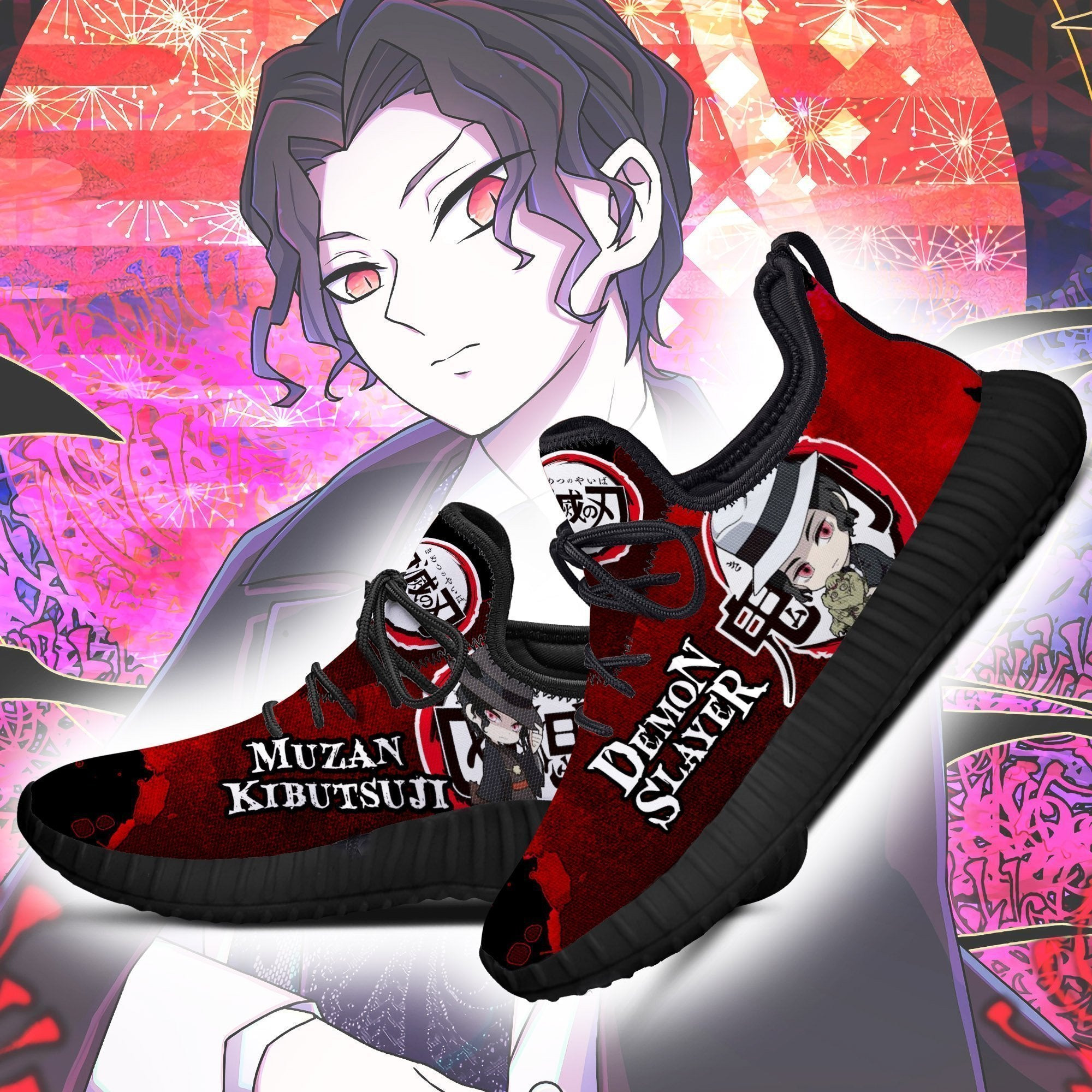 BEST Lord Muzan Kibutsuji Demon Slayer Reze Shoes Sneaker2