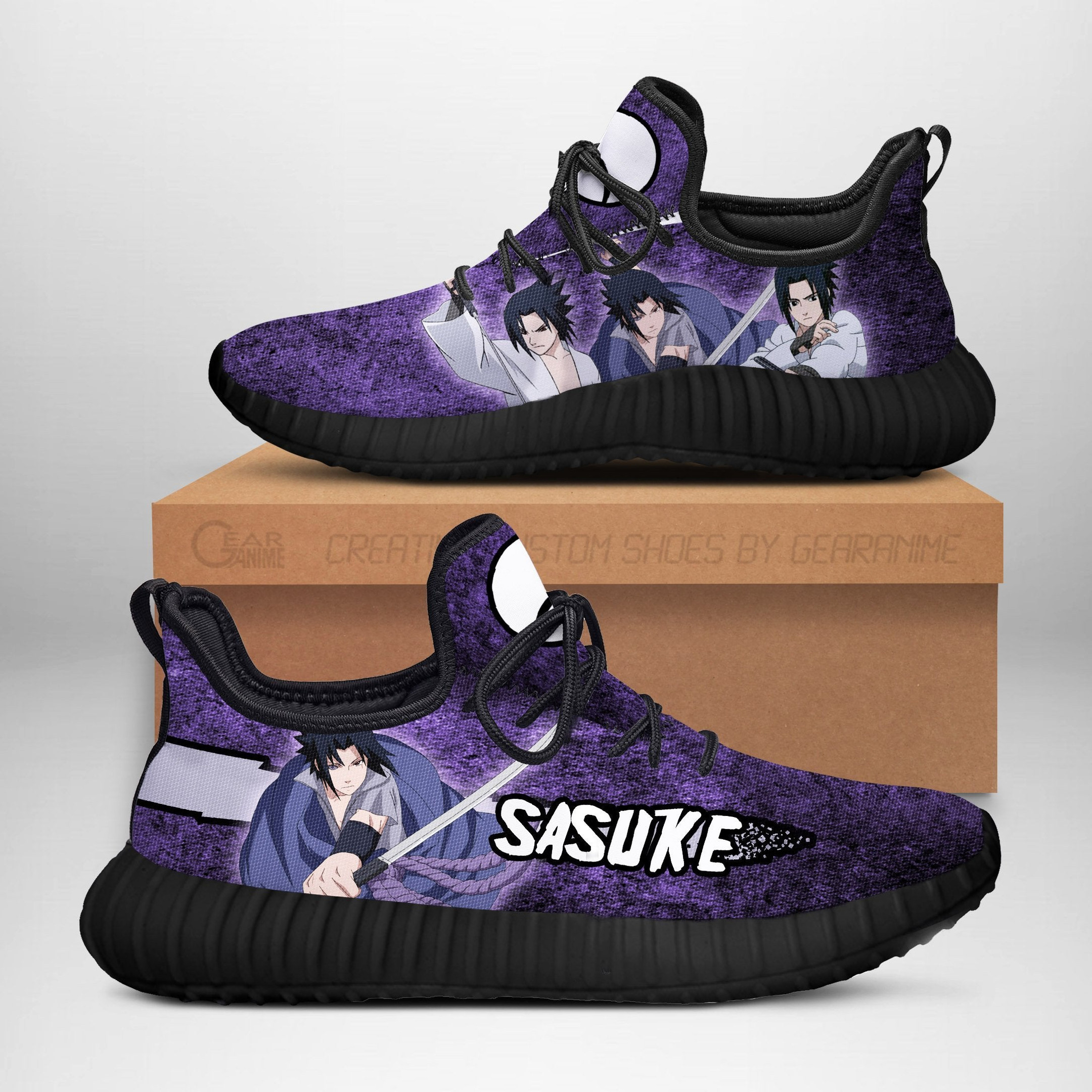 BEST Sasuke Naruto purple Reze Shoes Sneaker1