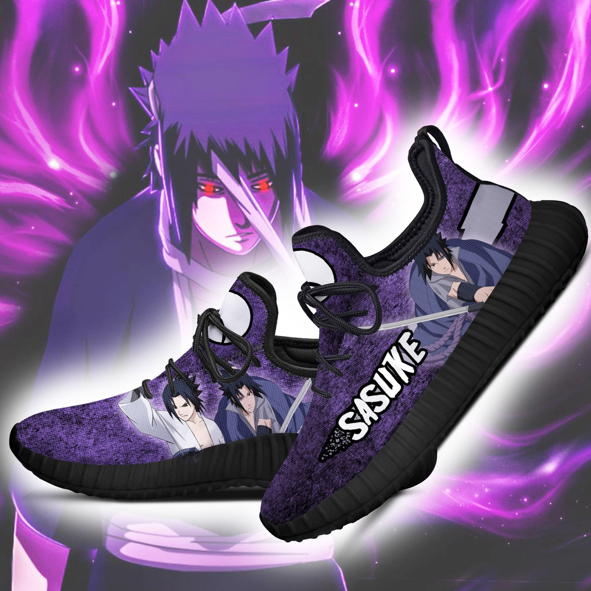 BEST Sasuke Naruto purple Reze Shoes Sneaker2