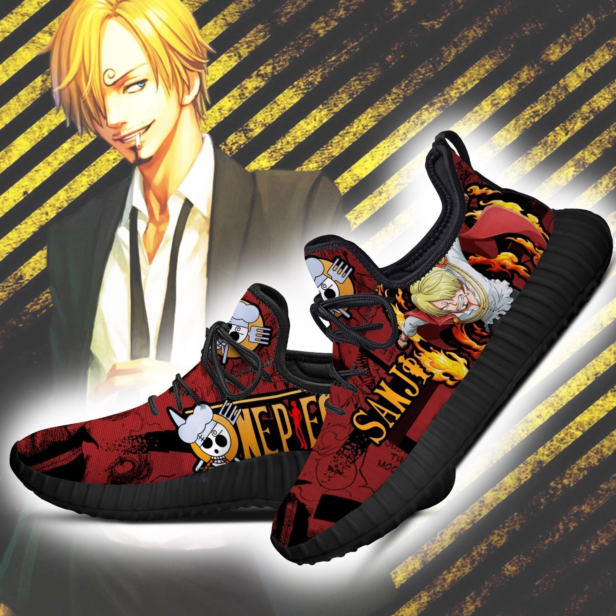 BEST Sanji One Piece Reze Shoes Sneaker2