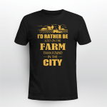 I'd Rather Be Lost On The Farm Than Found In The City