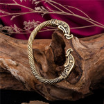 Viking Wolf Head Bracelet | Viking Accessories