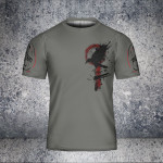 Viking T Shirt Raven Until Valhalla | Viking Hoodie