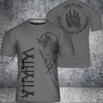 Viking T Shirt Odin Valhalla | Viking Hoodie