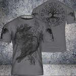 Viking T Shirt Raven | Viking Hoodie