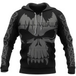 Viking t shirt skull valhallla | Viking T Shirt