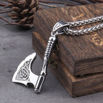 Viking Necklace Axe Key Bottle