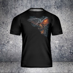 Viking T Shirt Raven Nevermore
