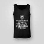 Viking Tank-Top For Thóe I Love I Will Do Great And Therible Things