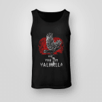 Viking Tank-Top Raven See You In Valhalla