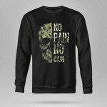 Viking Sweatshirt  No pain No gain