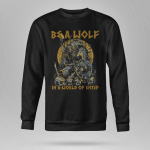 Viking Sweatshirt  Warrios Wolf