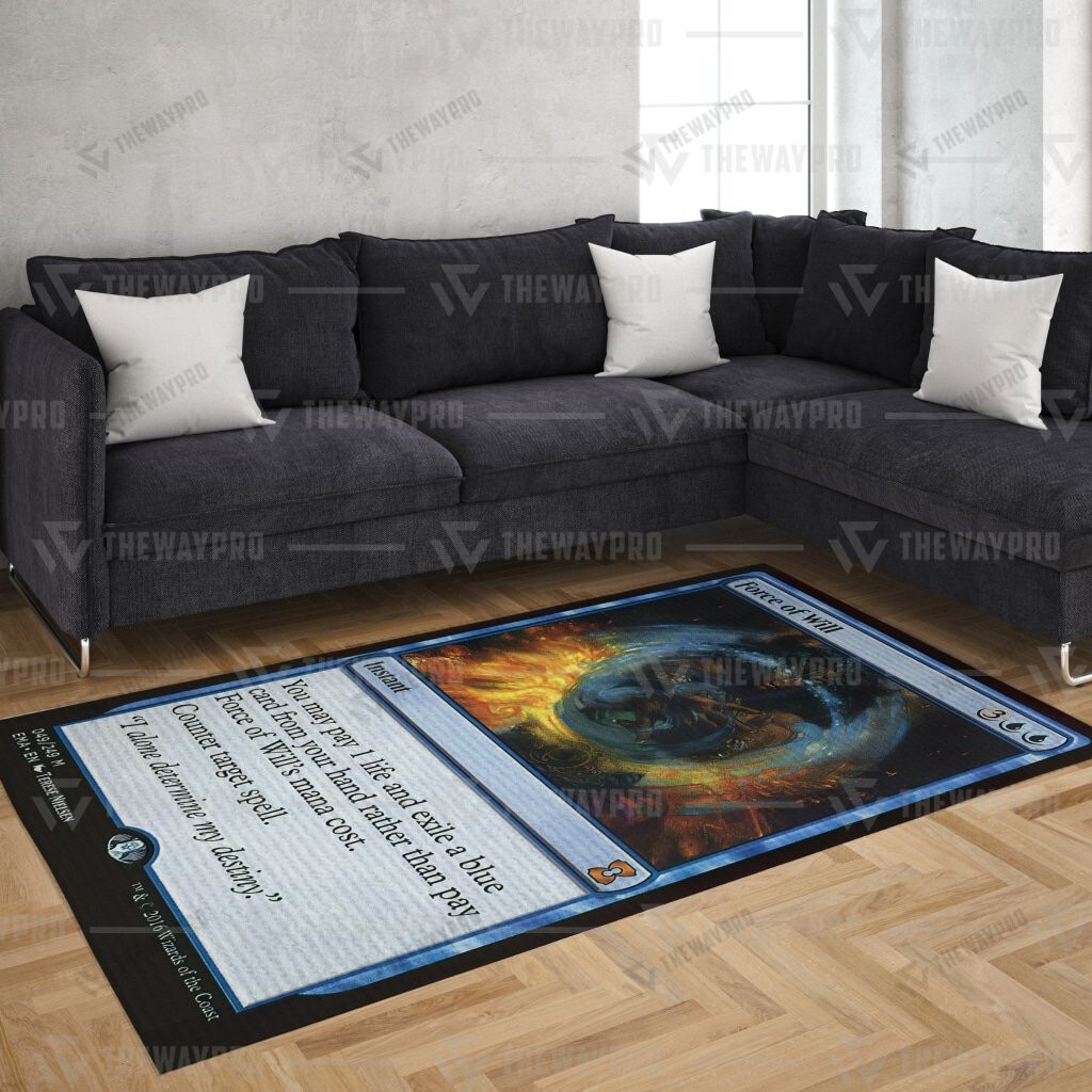 Game MTG Force Of Will Rug
