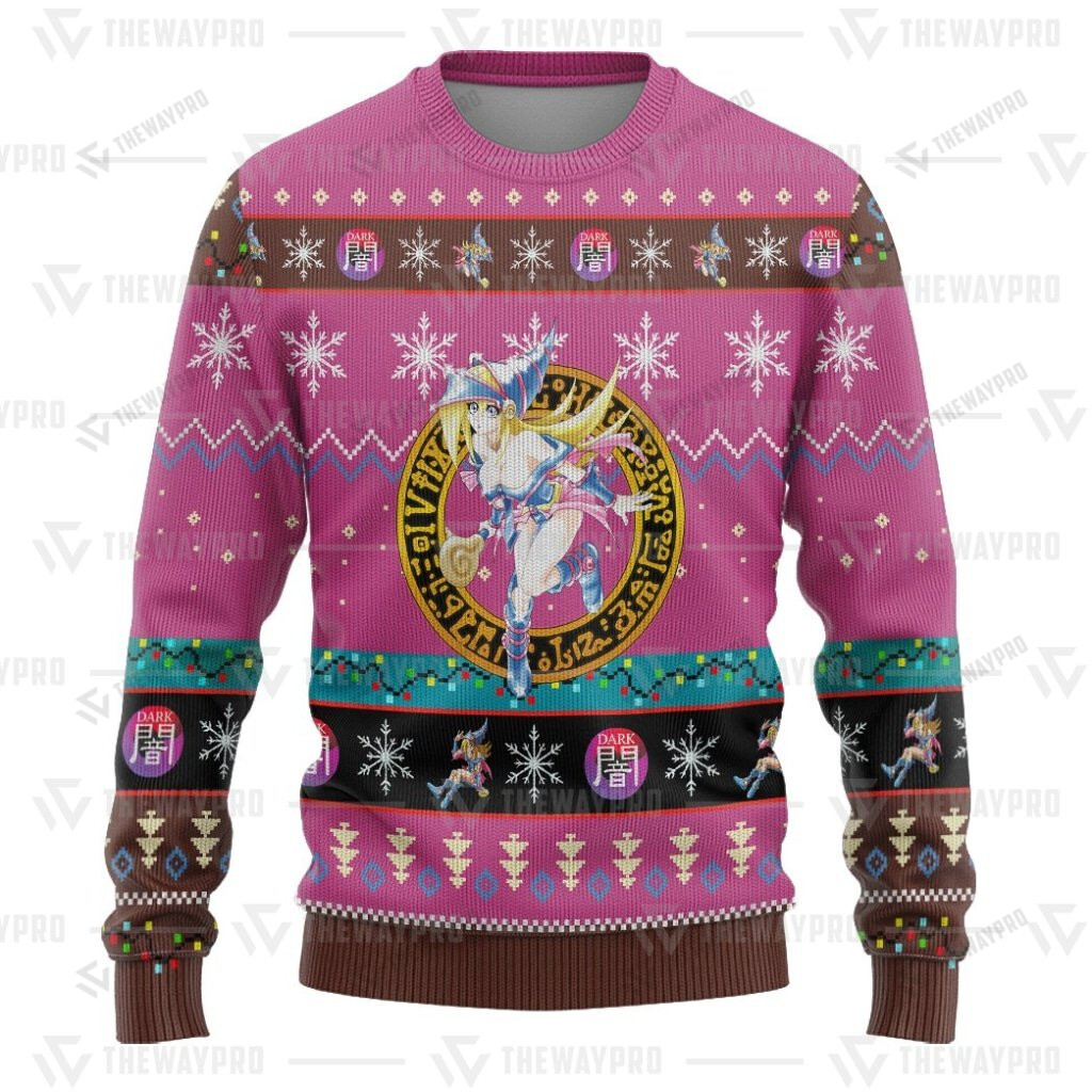 Yu Gi Oh Dark Magician Girl Christmas Sweater