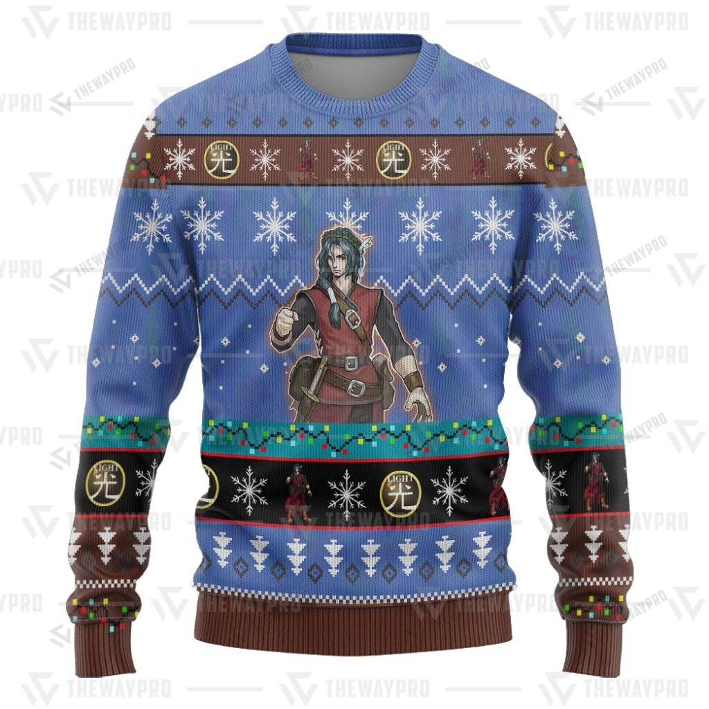 Yu Gi Oh Dante Traveler Of The Burning Abyss Christmas Sweater