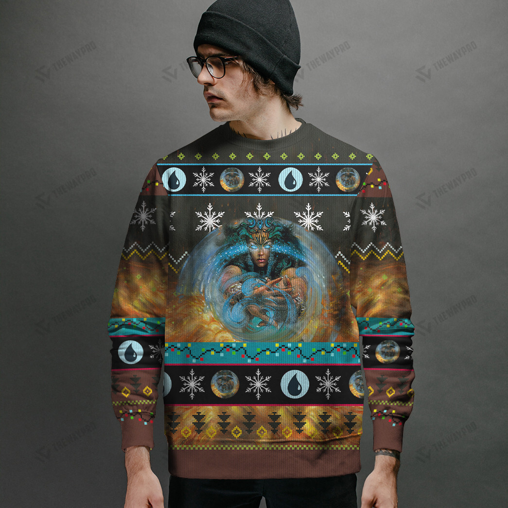 Game MTG Force Of Will chirstmas sweater