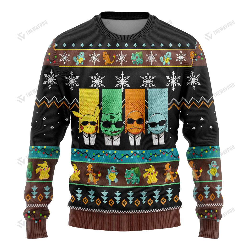 Pokemon Reservoir Mons Christmas Sweater