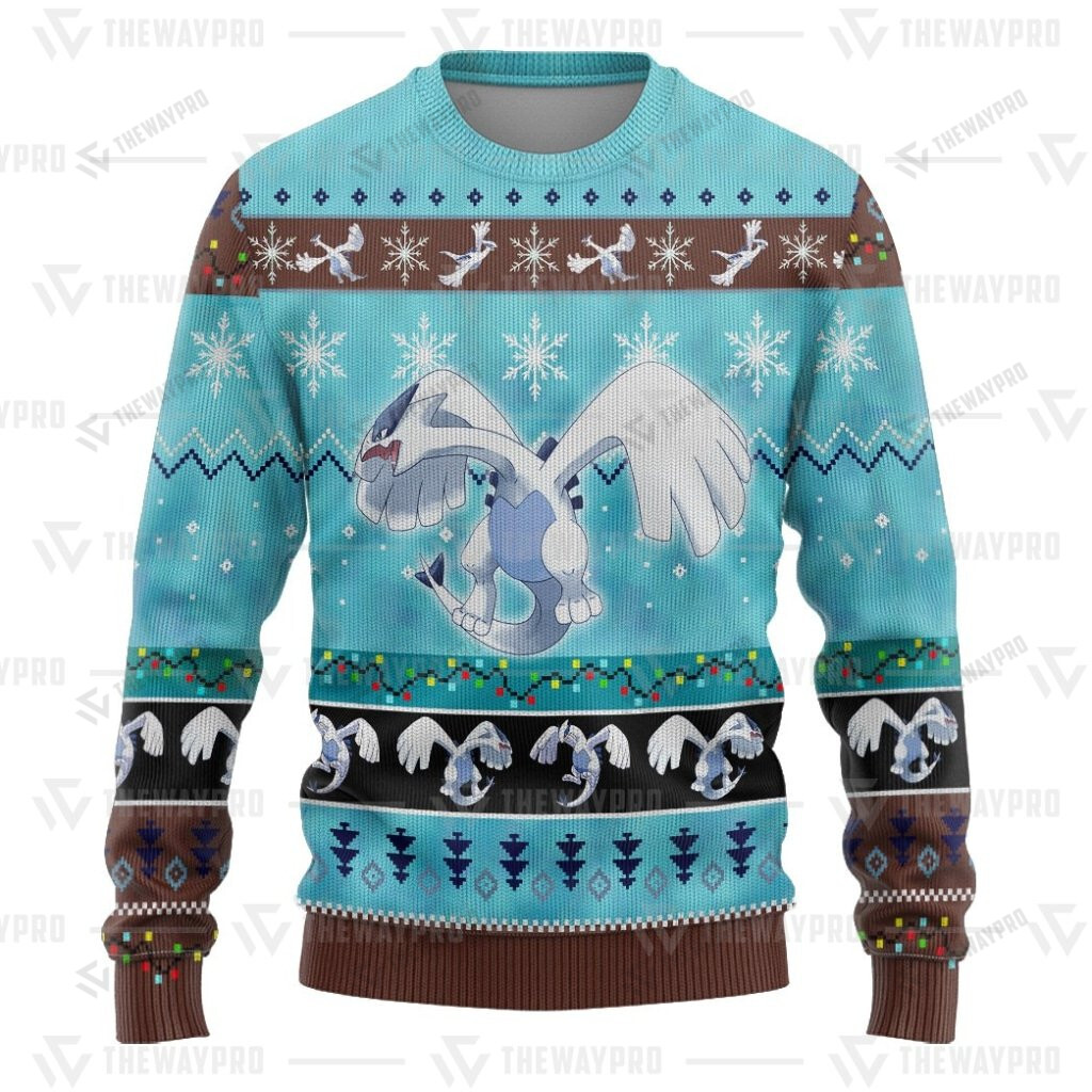 Pokemon Lugia Christmas Sweater