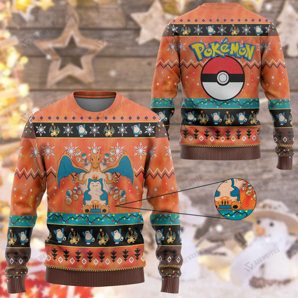 Pokemon An Incredible Adventure Christmas Sweater