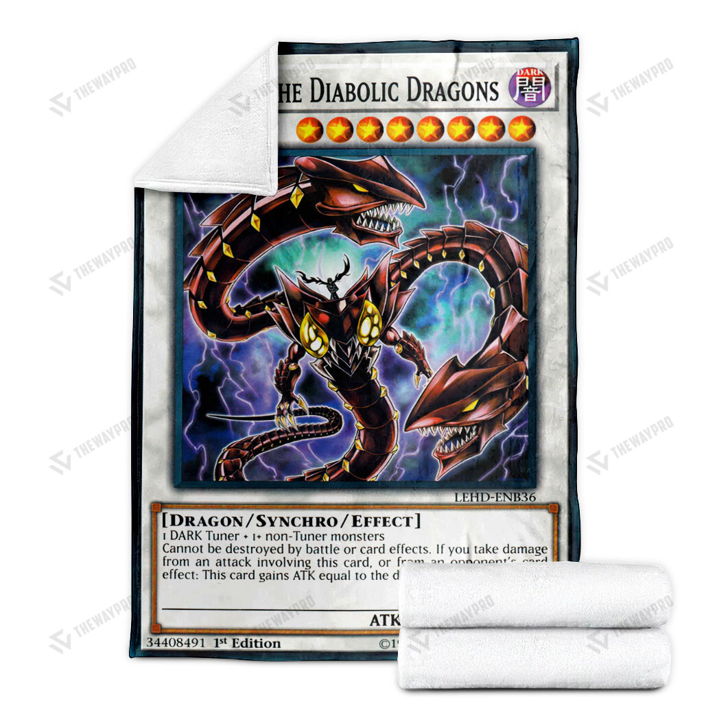 Yu Gi Oh Beelze Of The Diabolic Dragons Blanket