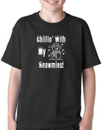 Chillin' with my Snowmies Youth T-Shirt