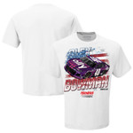 Men's Hendrick Motorsports Team Collection White Alex Bowman Nationwide Old Glory T-Shirt