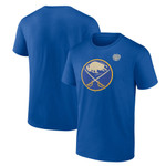 Men's Fanatics Branded Royal Buffalo Sabres 2022 NHL Heritage Classic Primary T-Shirt