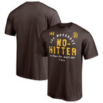 Men's Fanatics Branded Joe Musgrove Brown San Diego Padres 2021 No-Hitter T-Shirt