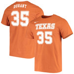Men's Nike Kevin Durant Texas Orange Texas Longhorns Retro Alumni Basketball Jersey T-Shirt