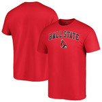 Men's Fanatics Branded Cardinal Ball State Cardinals Campus T-Shirt