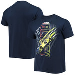 Men's Navy Ryan Blaney Traction T-Shirt