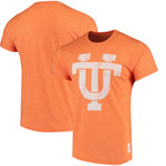 Men's Original Retro Brand Tennessee Orange Tennessee Volunteers Interlocking School Logo Mock Twist T-Shirt