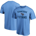 Men's Fanatics Branded Light Blue Tennessee Titans Victory Arch T-Shirt