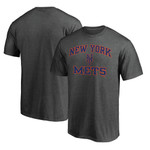 Men's Fanatics Branded Charcoal New York Mets Heart & Soul T-Shirt