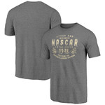 Men's Fanatics Branded Heathered Gray NASCAR Classic Professional Driving Tri-Blend T-Shirt