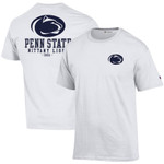 Men's Champion White Penn State Nittany Lions Stack 2-Hit T-Shirt