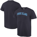Men's Fanatics Branded Navy Rhode Island Rams Basic Arch Expansion T-Shirt