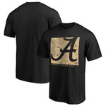 Men's Fanatics Branded Black Alabama Crimson Tide OHT Military Appreciation Eagle T-Shirt