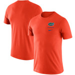 Men's Nike Orange Florida Gators Logo Stack Legend Performance T-Shirt