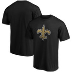 Men's Fanatics Branded Black New Orleans Saints Primary Logo Team T-Shirt