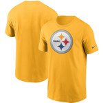Men's Nike Gold Pittsburgh Steelers Primary Logo T-Shirt