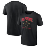 Men's Fanatics Branded Black 2022 Wells Fargo Championship Potomac Course T-Shirt