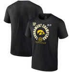 Men's Fanatics Branded Black Iowa Hawkeyes 2022 Big Ten Men's Basketball Conference Tournament Champions T-Shirt